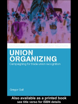 cover image of Union Organizing